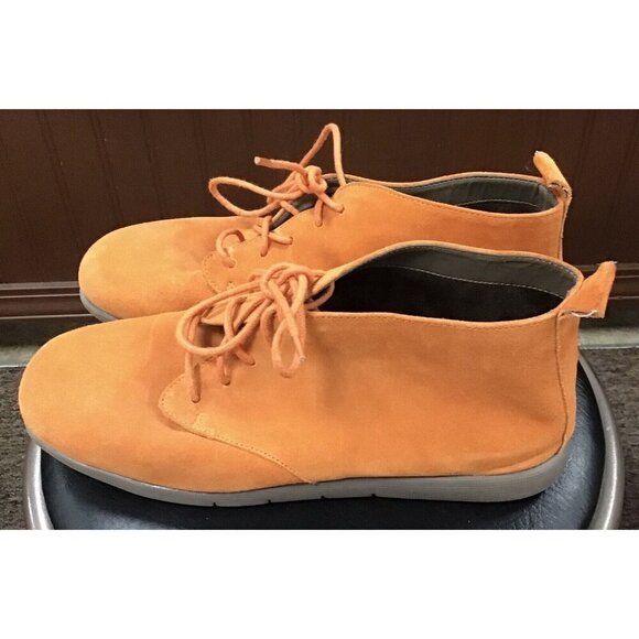 Aerosoles AerGo Slip On Comfort Bootie Orange Shoes Sz 8.5 - Picture 3 of 5